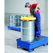 Food Service – Metal spill tub for 2 barrels 200L - Carlat
