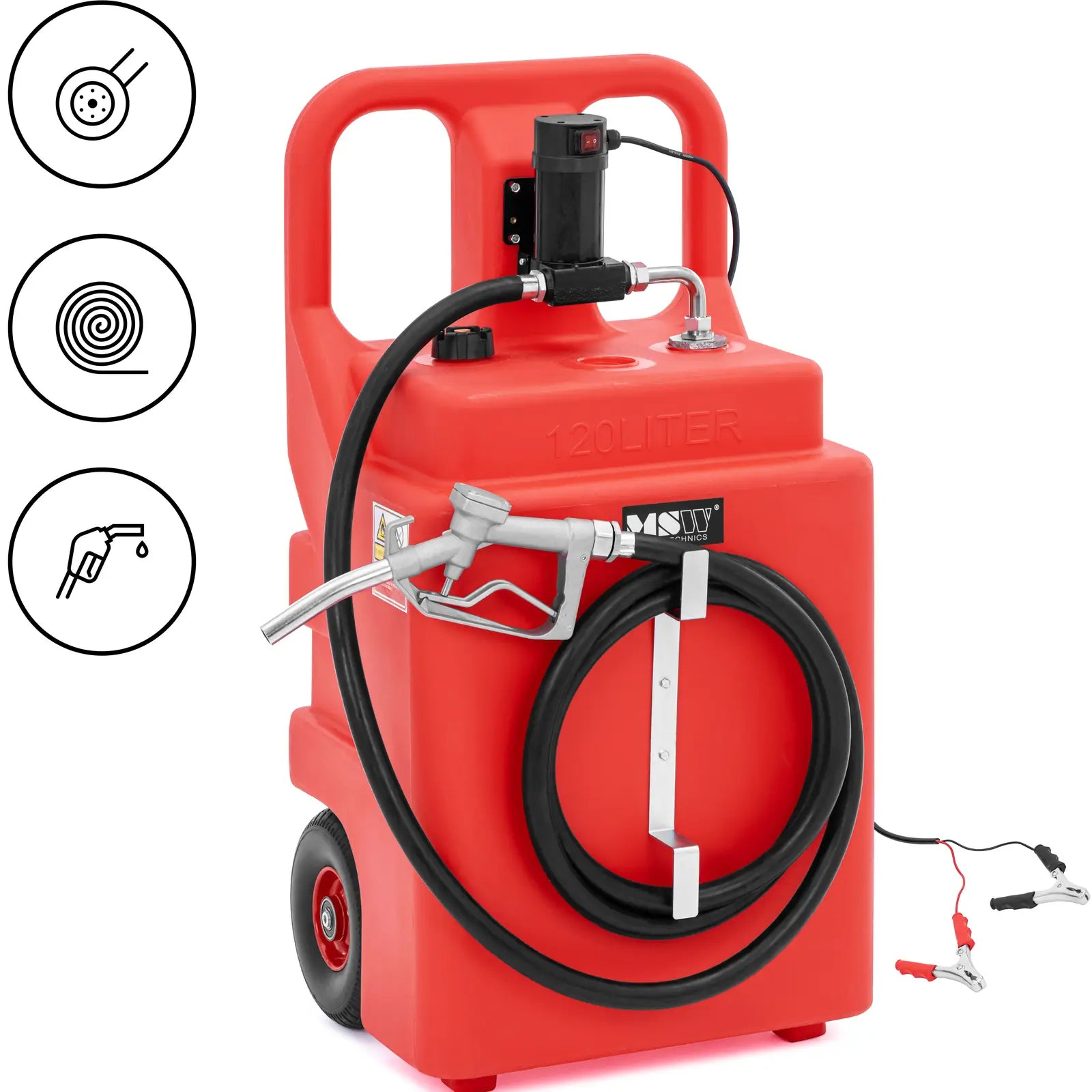 Food Service – Portable fuel tank with electric pump, filler - Carlat