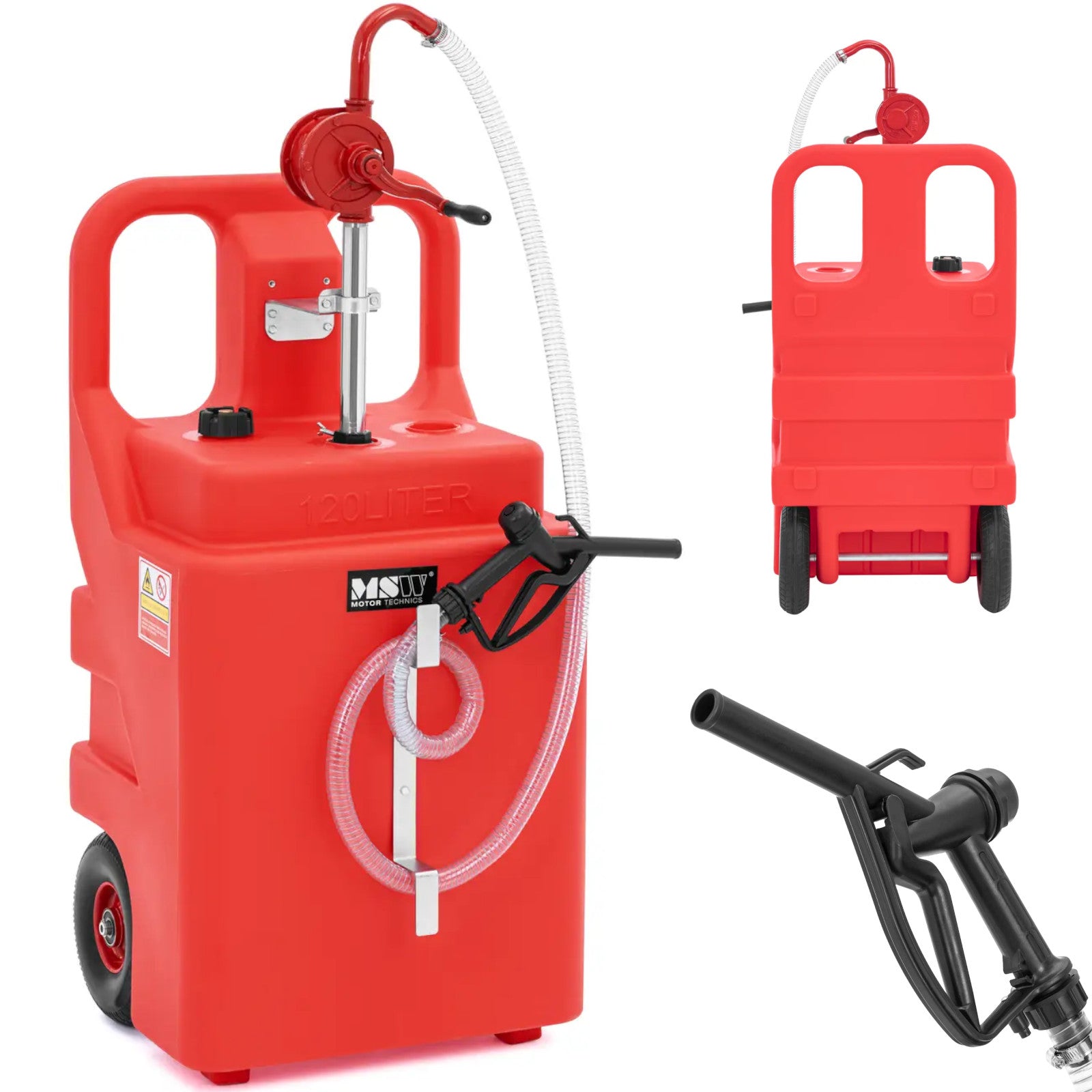 Food Service – Portable fuel tank with hand pump on - Carlat