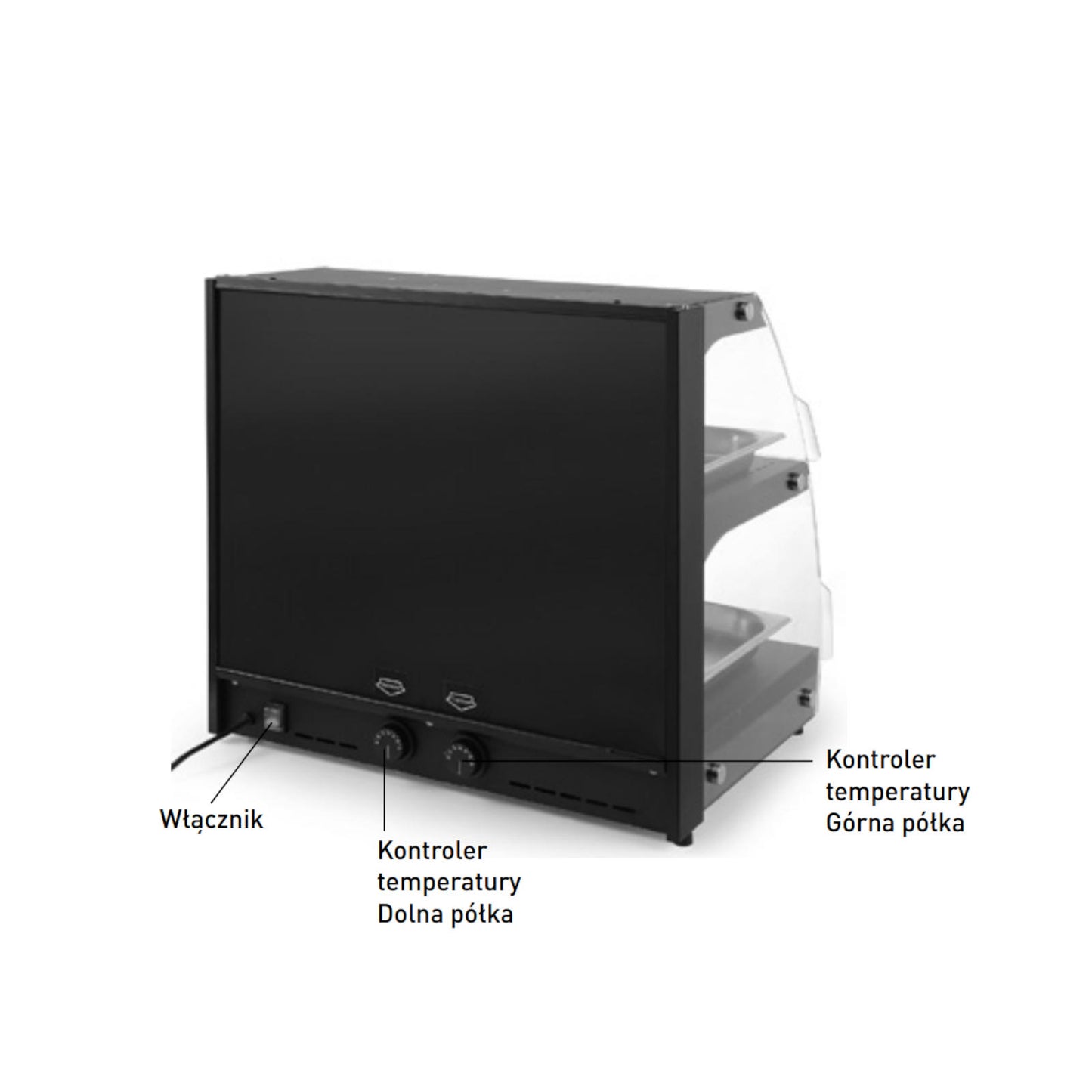 Food Service – Quartz heating display for heating and presenting - Carlat