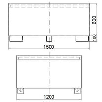 Food Service – Spill tray for the IBC tank of - Carlat