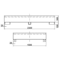 Food Service – Spill tub for the IBC tank of - Carlat
