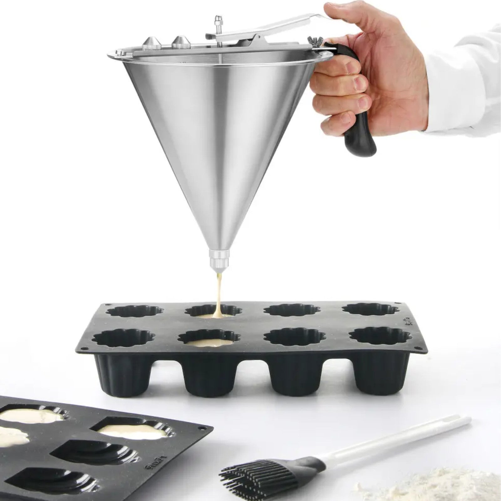 Food Service – Steel gun dispenser for sauces and creams - Carlat