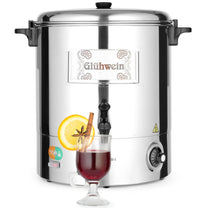 Food Service – Steel mulled wine water heater 2200W 28L - Carlat