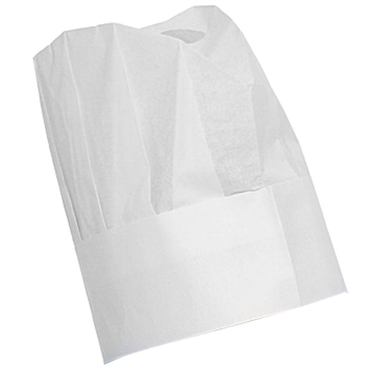 Food Service Uniforms – Perforated chef's hat, set of 10 - Carlat