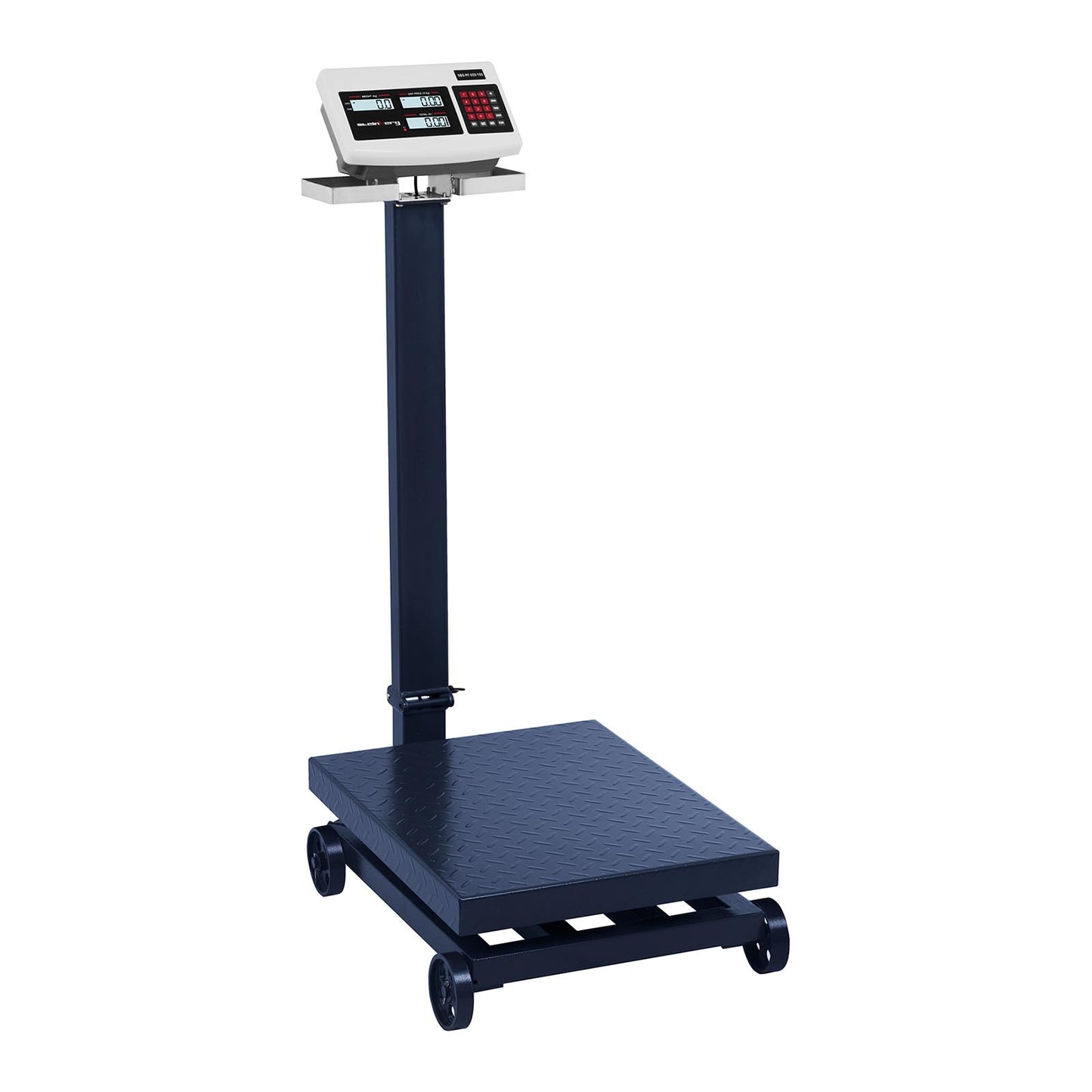 Food Service – Waga platformowa magazynowa z kółkami SBS-PF-600/100 LCD - Carlat