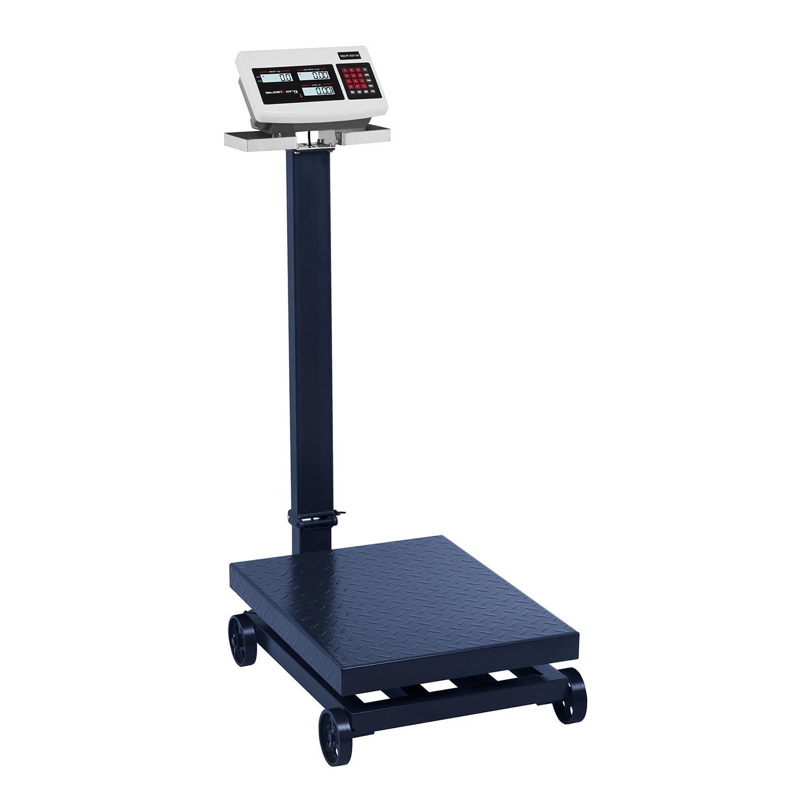 Food Service – Waga platformowa magazynowa z kółkami SBS-PF-600/100 LCD - Carlat