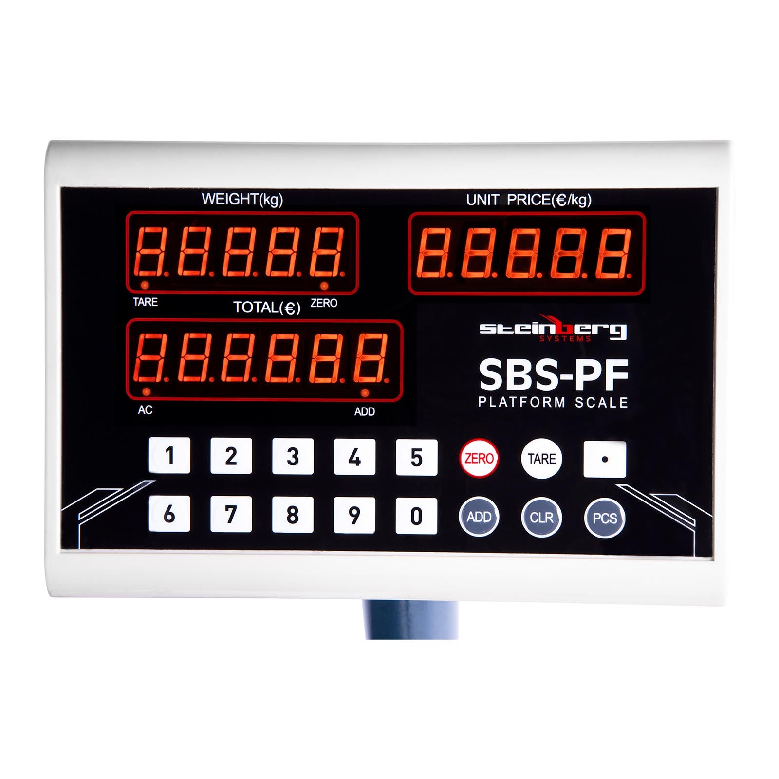 Food Service – Waga platformowa składana SBS-PF-100A8 LED do 100kg - Carlat