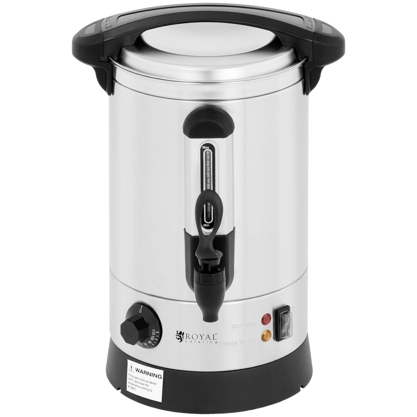 Food Service – Warmer mulled water heater double wall steel - Carlat