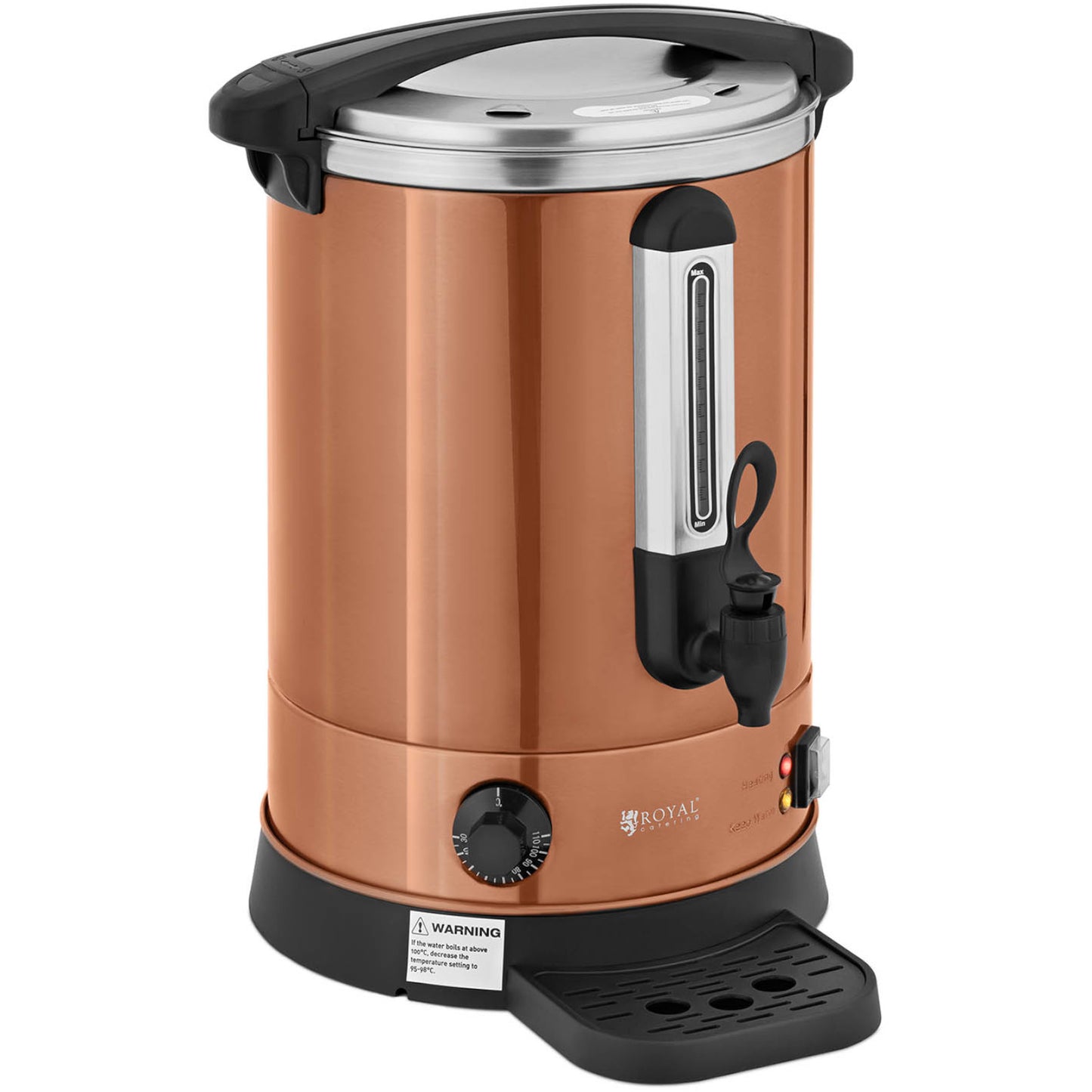 Food Service – Water heater with double walls and drainer - Carlat