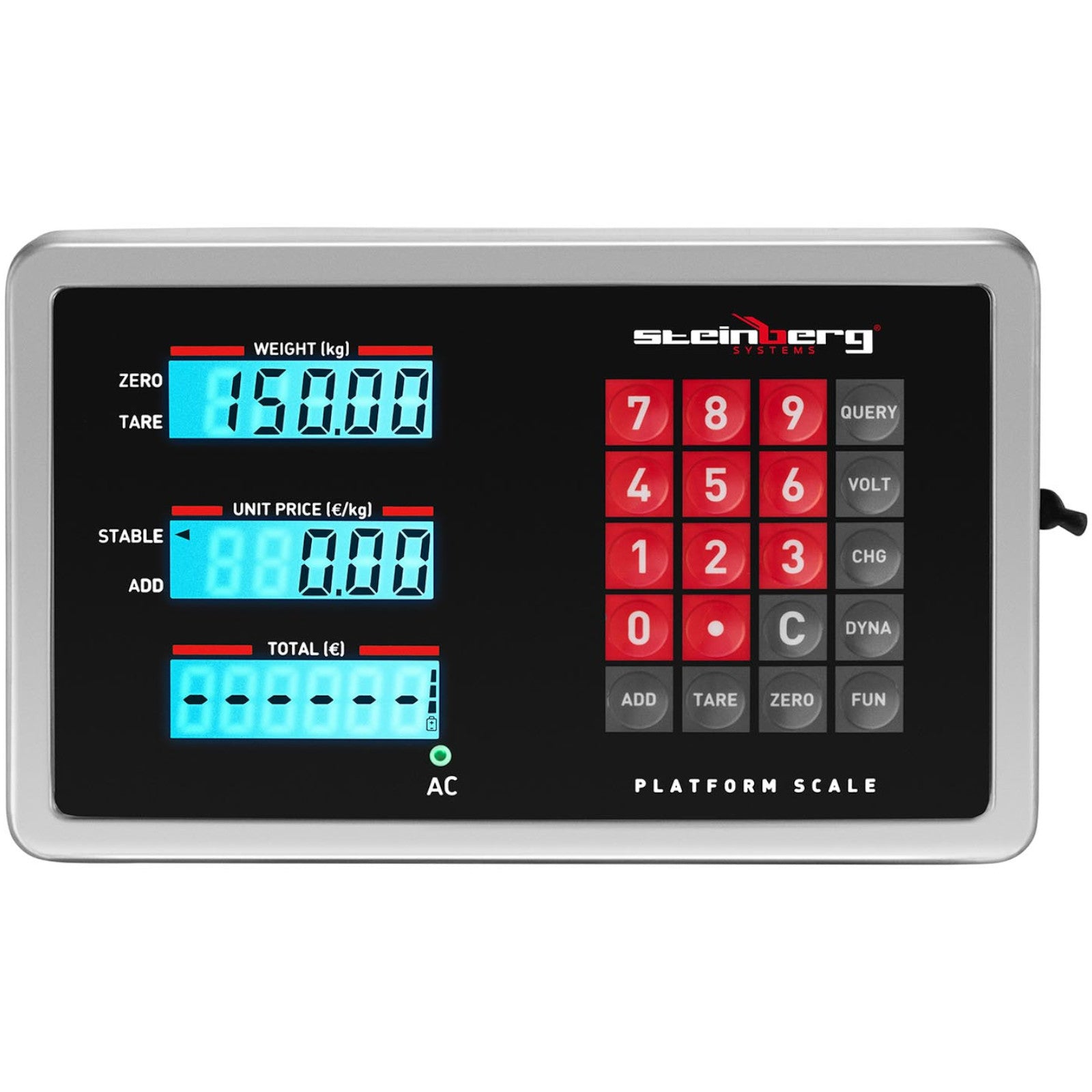 Food Service – WiFi wireless platform scale 150 kg / - Carlat