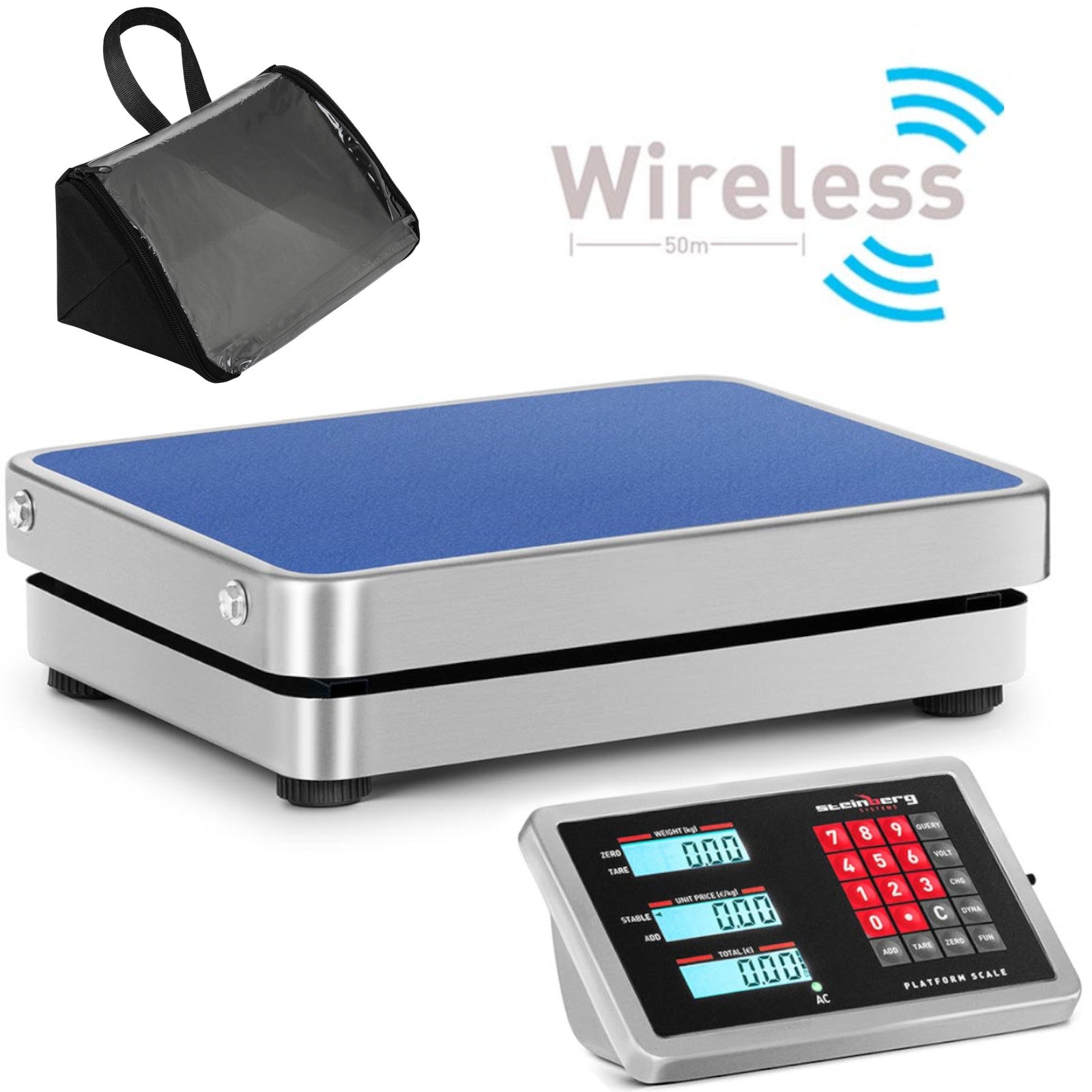 Food Service – WiFi wireless platform scale 150 kg / - Carlat