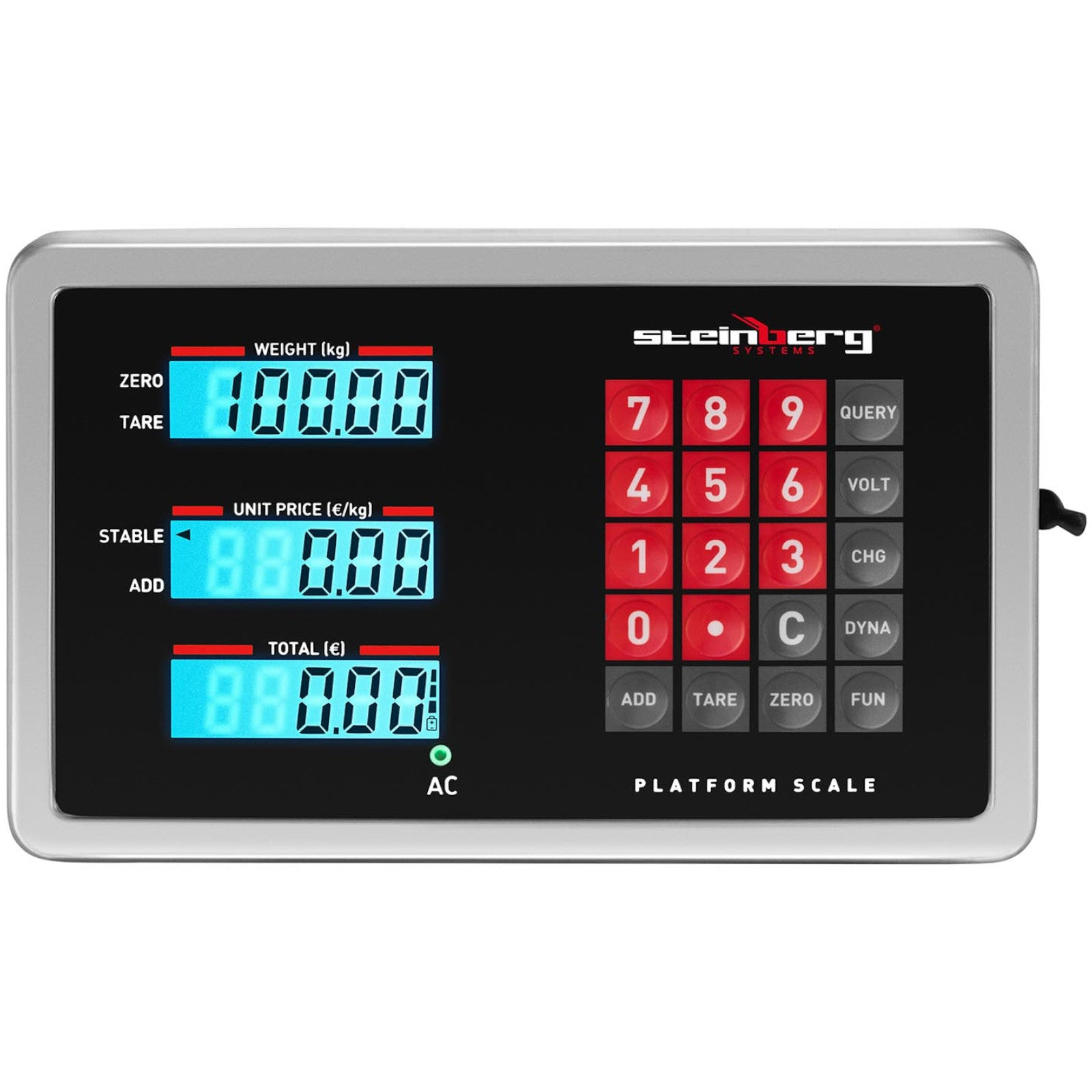 Food Service – WiFi wireless platform scale 150 kg / - Carlat
