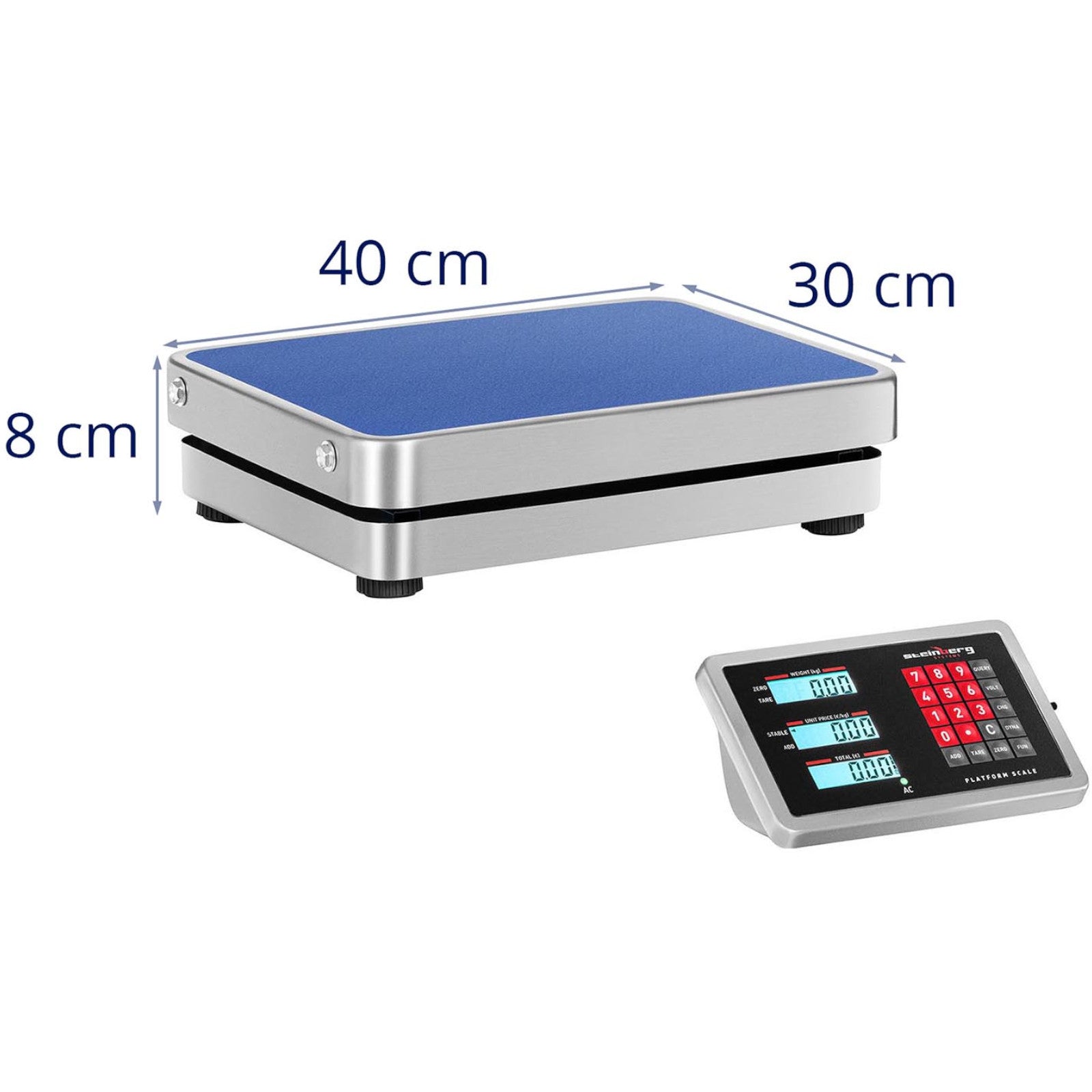 Food Service – WiFi wireless platform scale 150 kg / - Carlat
