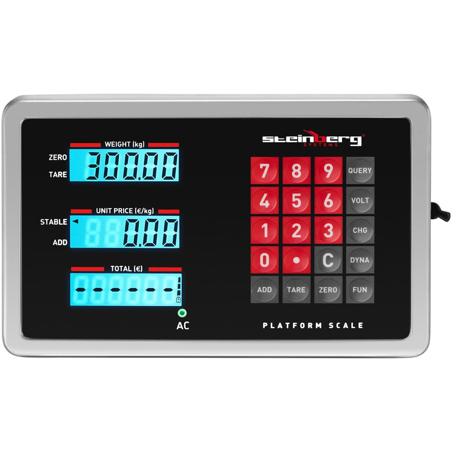 Food Service – WiFi wireless platform scale 300 kg / - Carlat