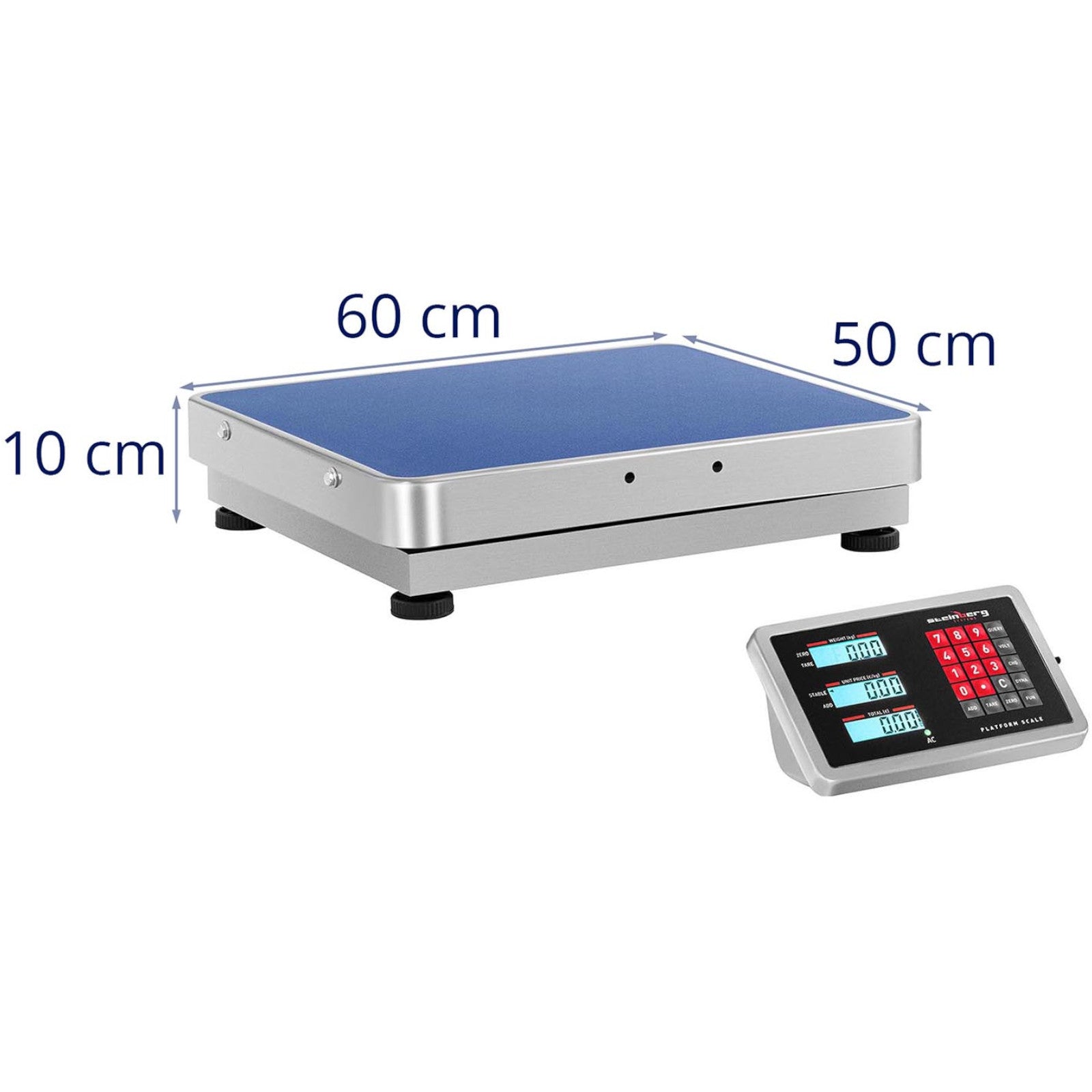 Food Service – WiFi wireless platform scale 300 kg / - Carlat