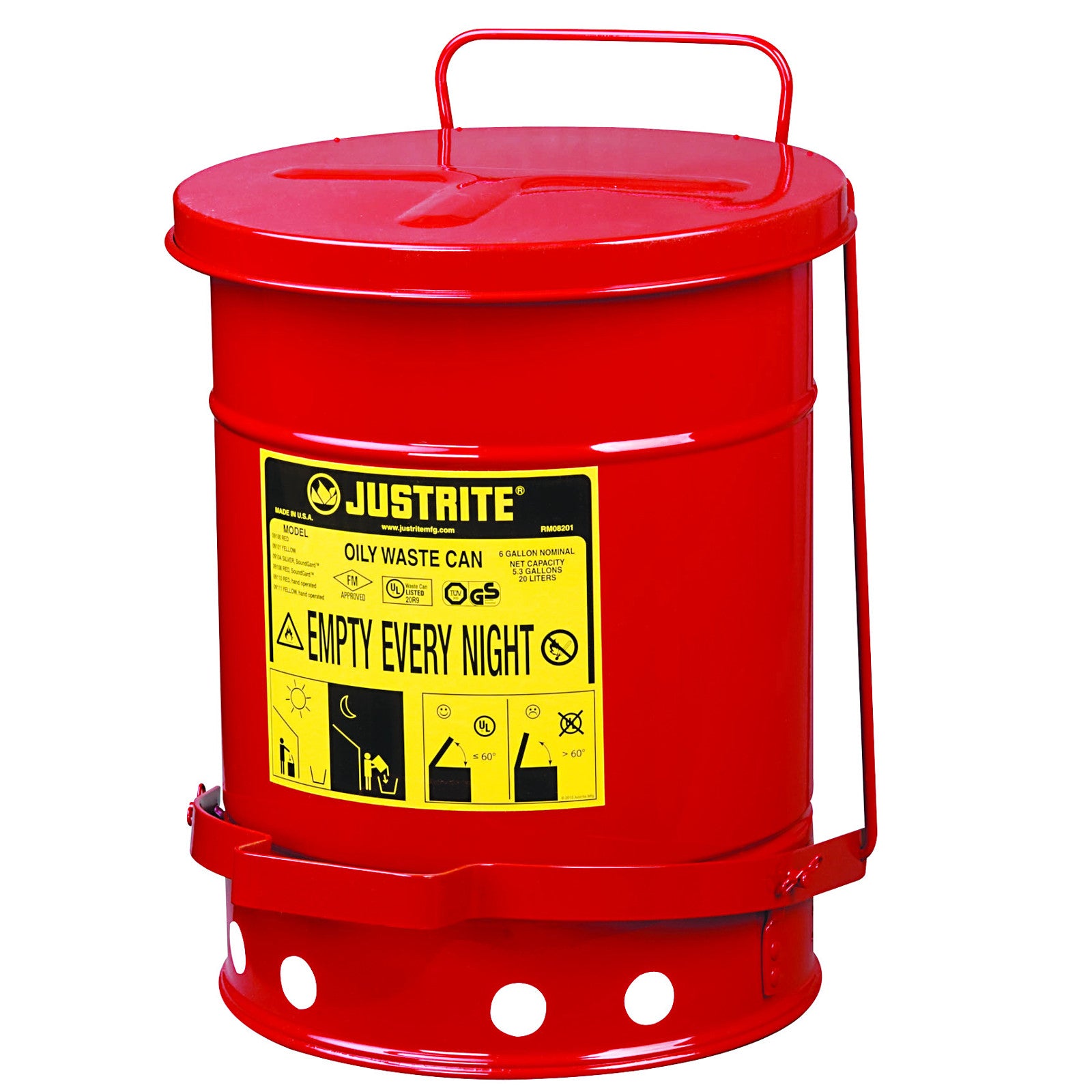Food Storage Containers – Bin for flammable waste and oily - Carlat