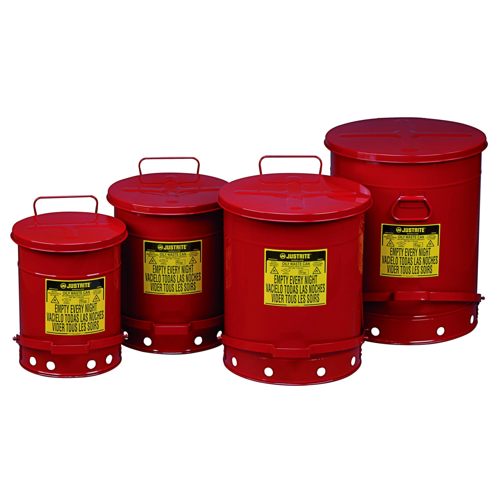 Food Storage Containers – Bin for flammable waste and oily - Carlat