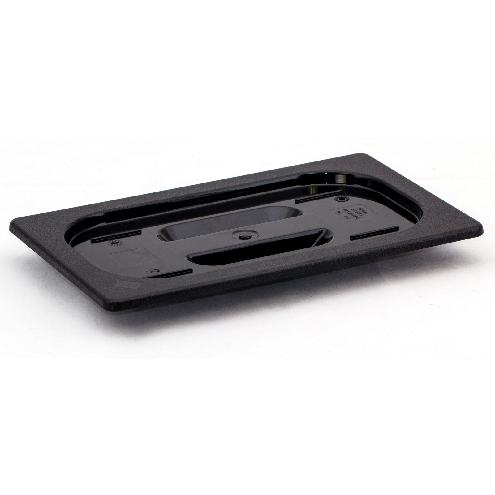 Food Storage Containers – Black polycarbonate GN lid GN 1/3 - Carlat