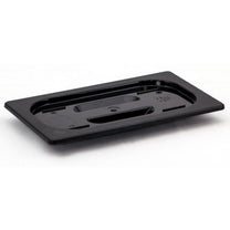 Food Storage Containers – Black polycarbonate GN lid GN 1/4 - Carlat