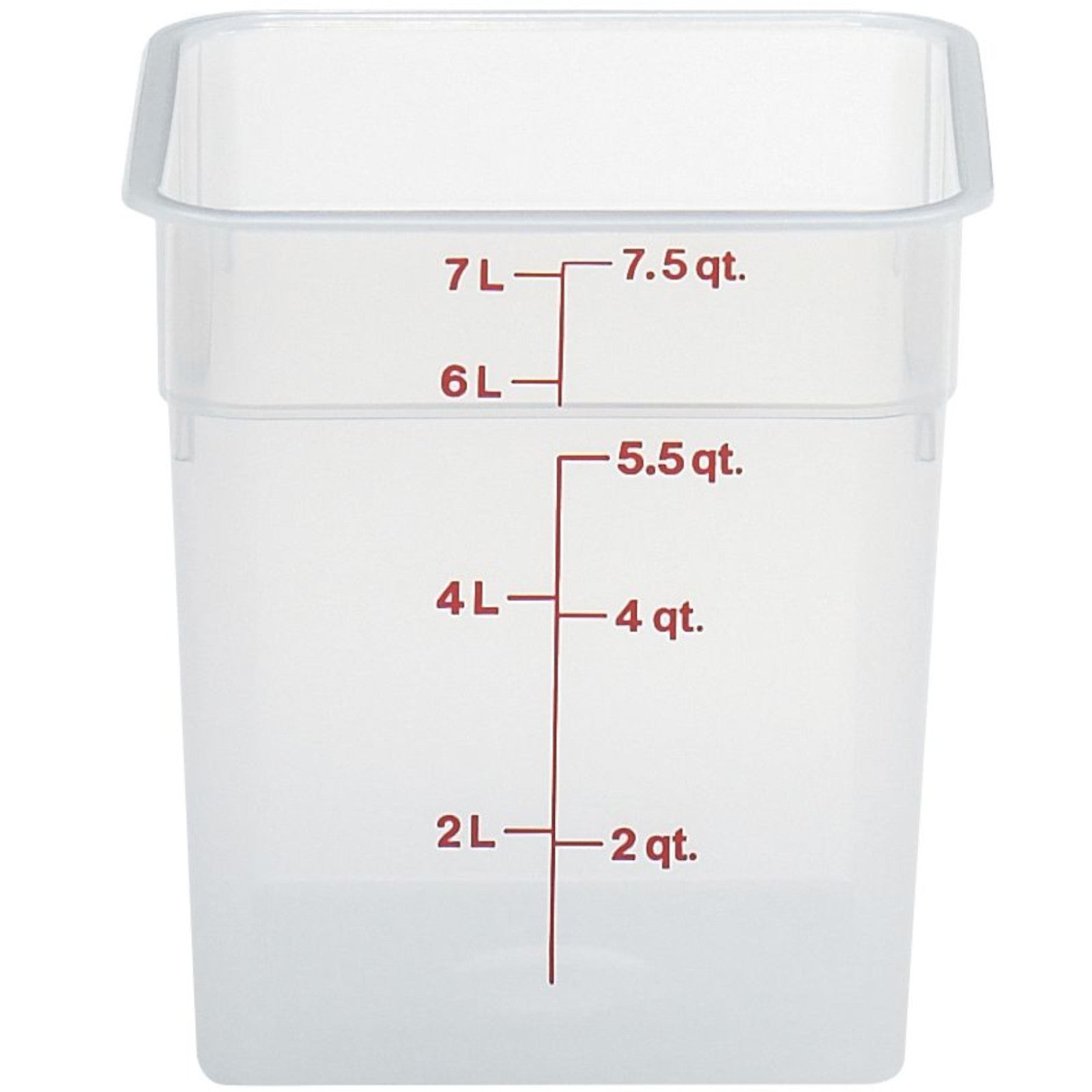 Food Storage Containers – CamSquare food container 7.6 l 215x215x230 - Carlat