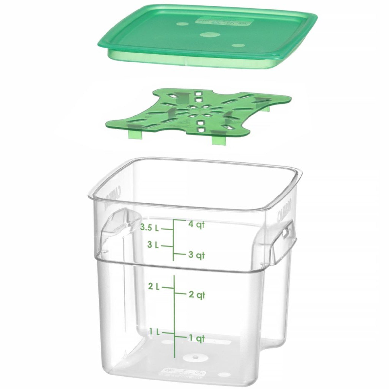 Food Storage Containers – CamSquares Fresh Pro food container 3.8 - Carlat