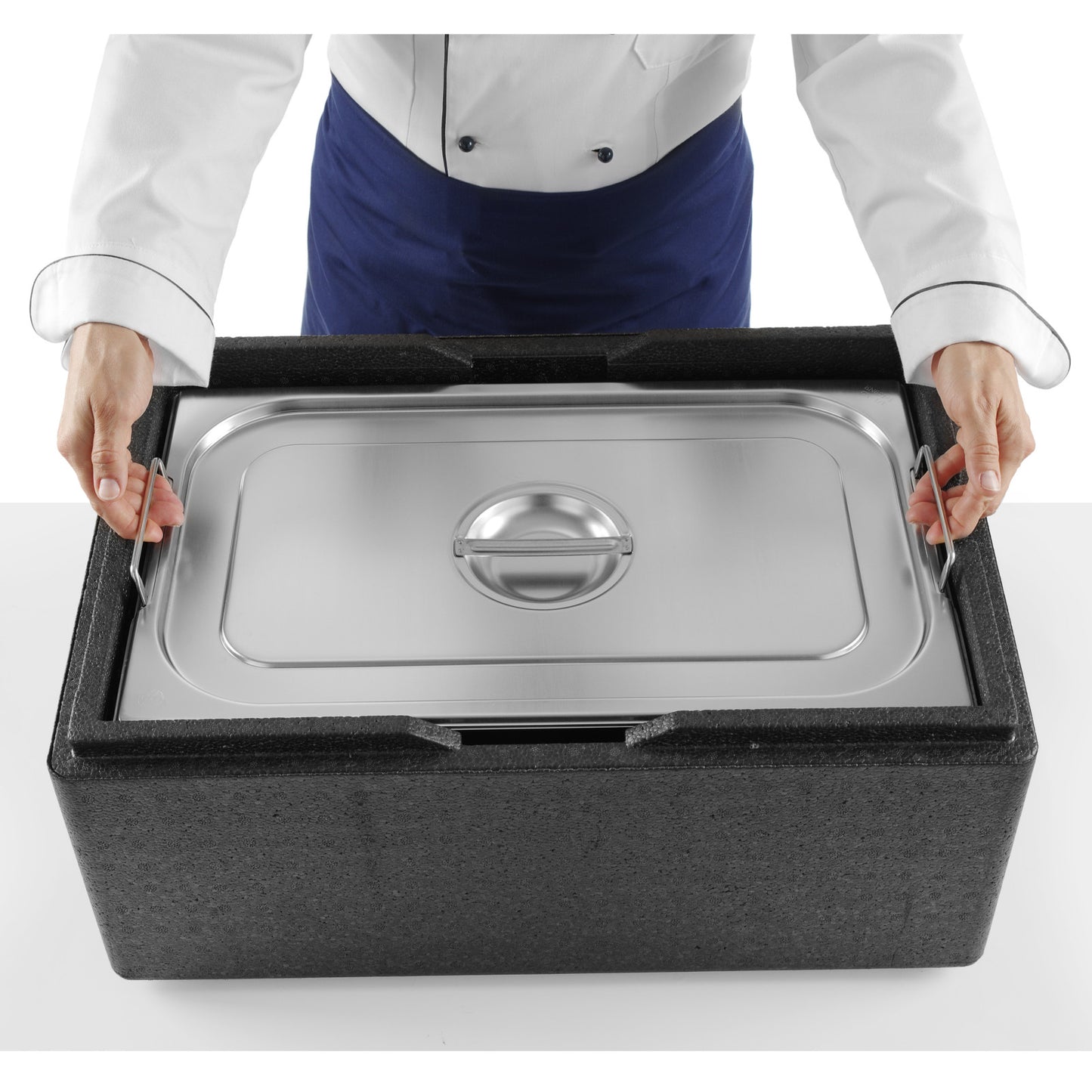 Food Storage Containers – Catering container GN 1/2 with retractable - Carlat