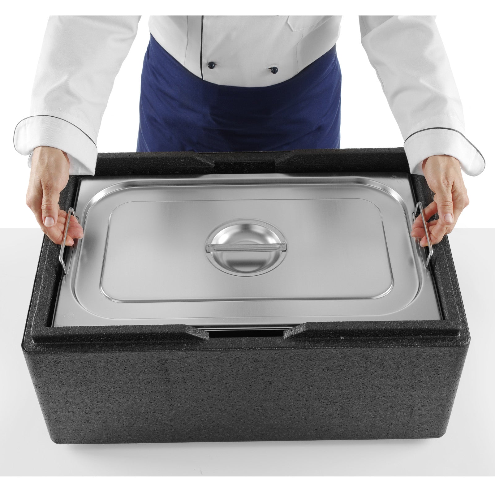 Food Storage Containers – Catering container GN 1/2 with retractable - Carlat