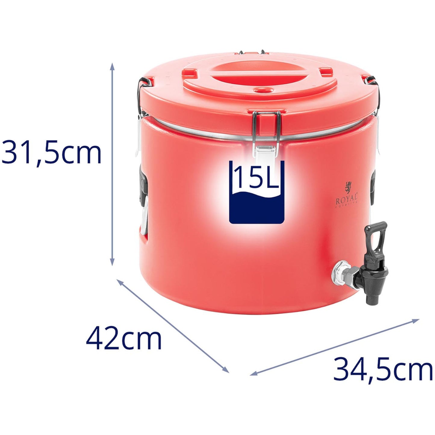 Food Storage Containers – Catering gastronomic thermos with a tap - Carlat