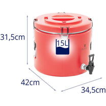 Food Storage Containers – Catering gastronomic thermos with a tap - Carlat