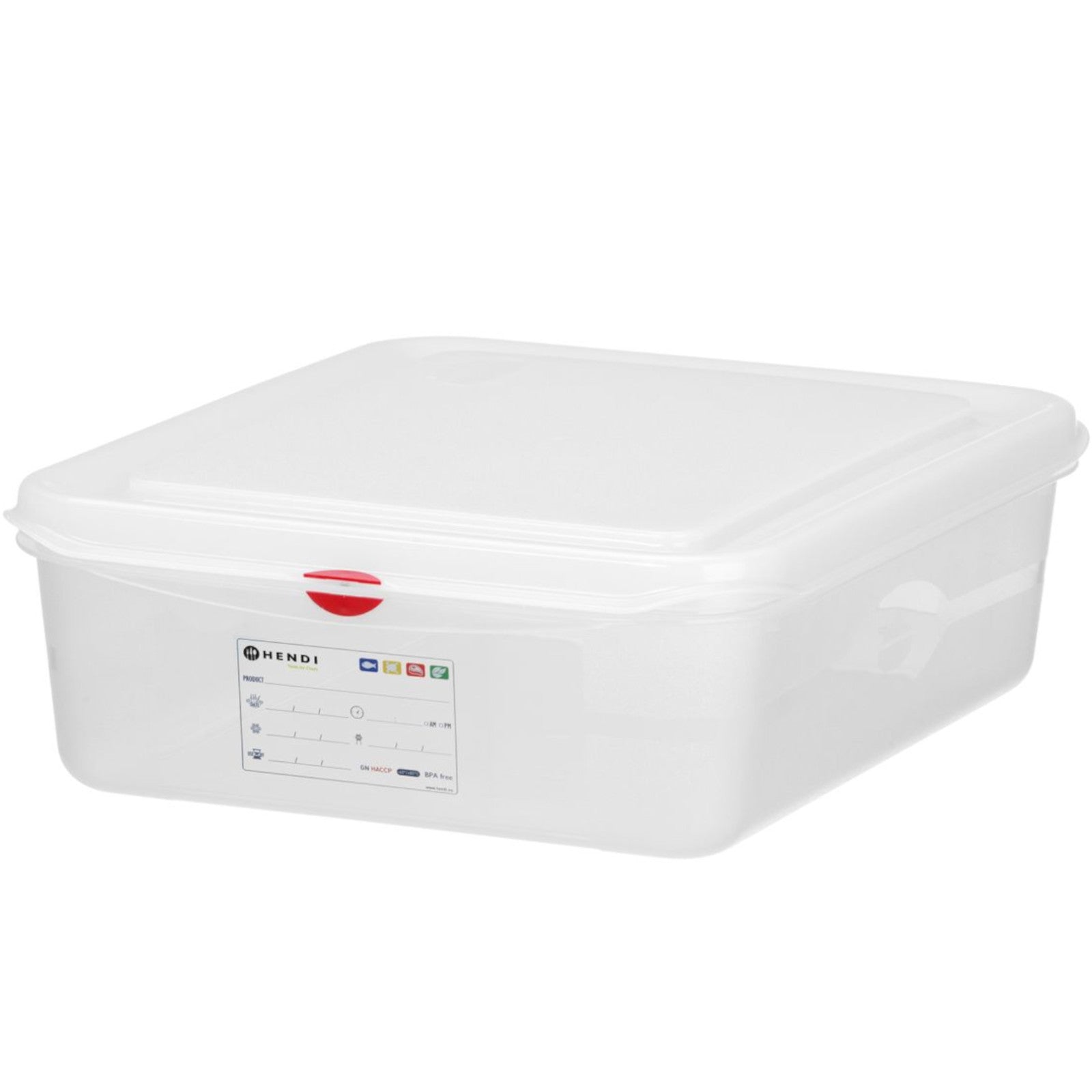 Food Storage Containers – Food container GN 1/2 with label - Carlat