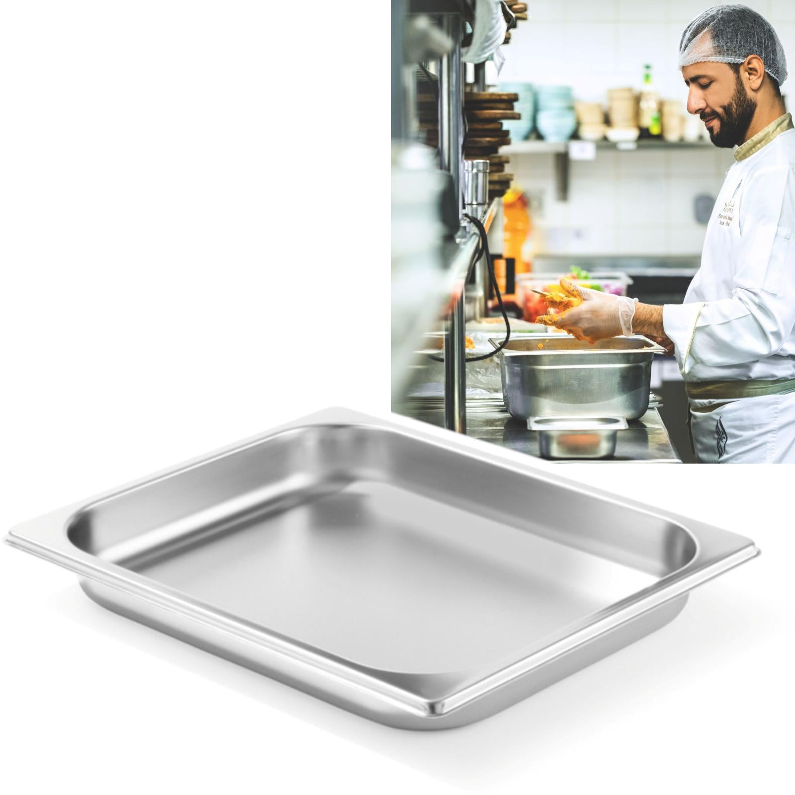 Food Storage Containers – GN 1/2 stainless steel container Profi - Carlat