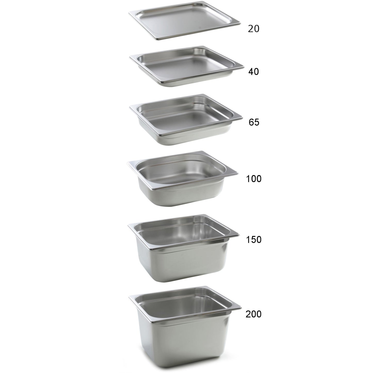 Food Storage Containers – GN container 1/4 stainless steel Profi - Carlat