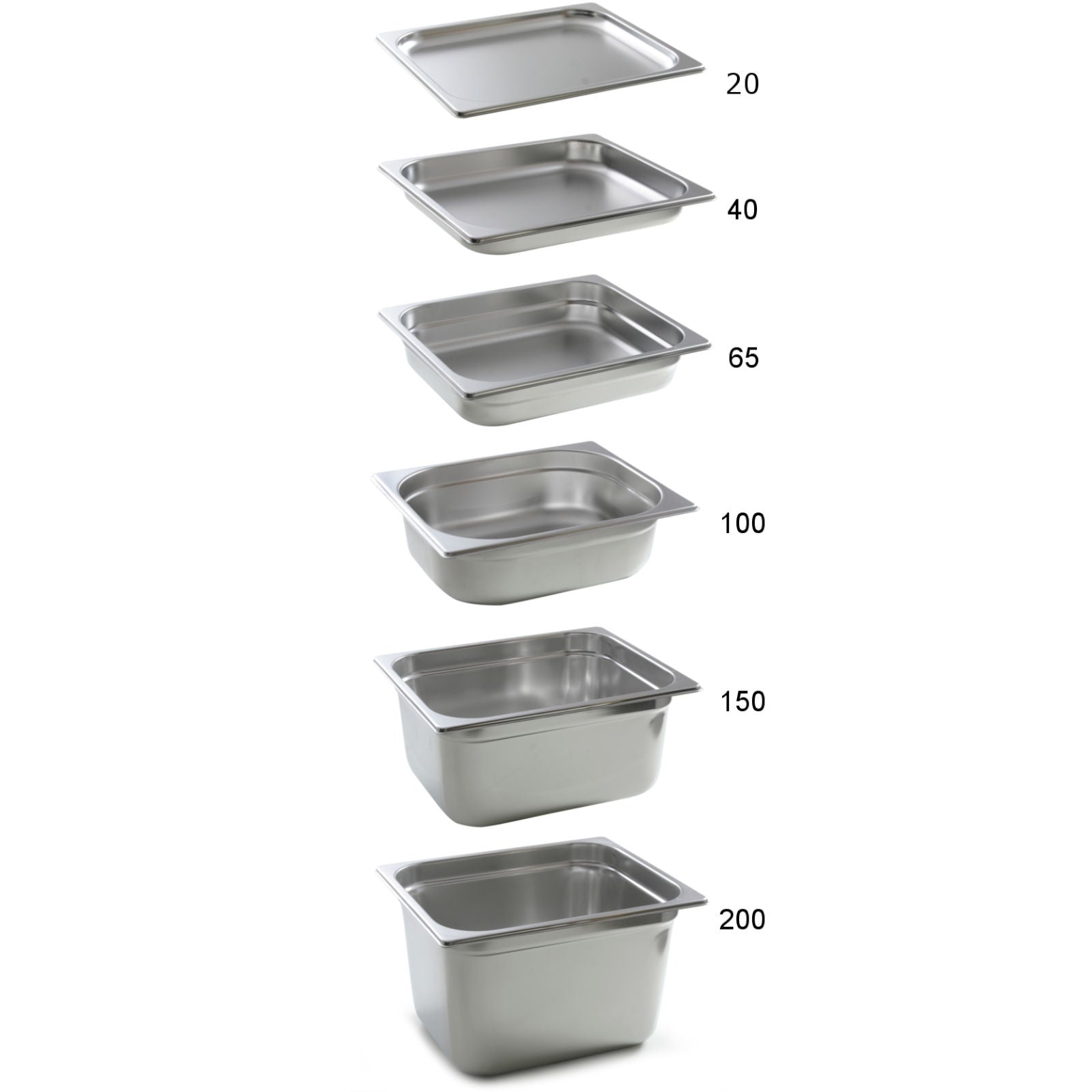 Food Storage Containers – GN container 2/1 stainless steel Profi - Carlat