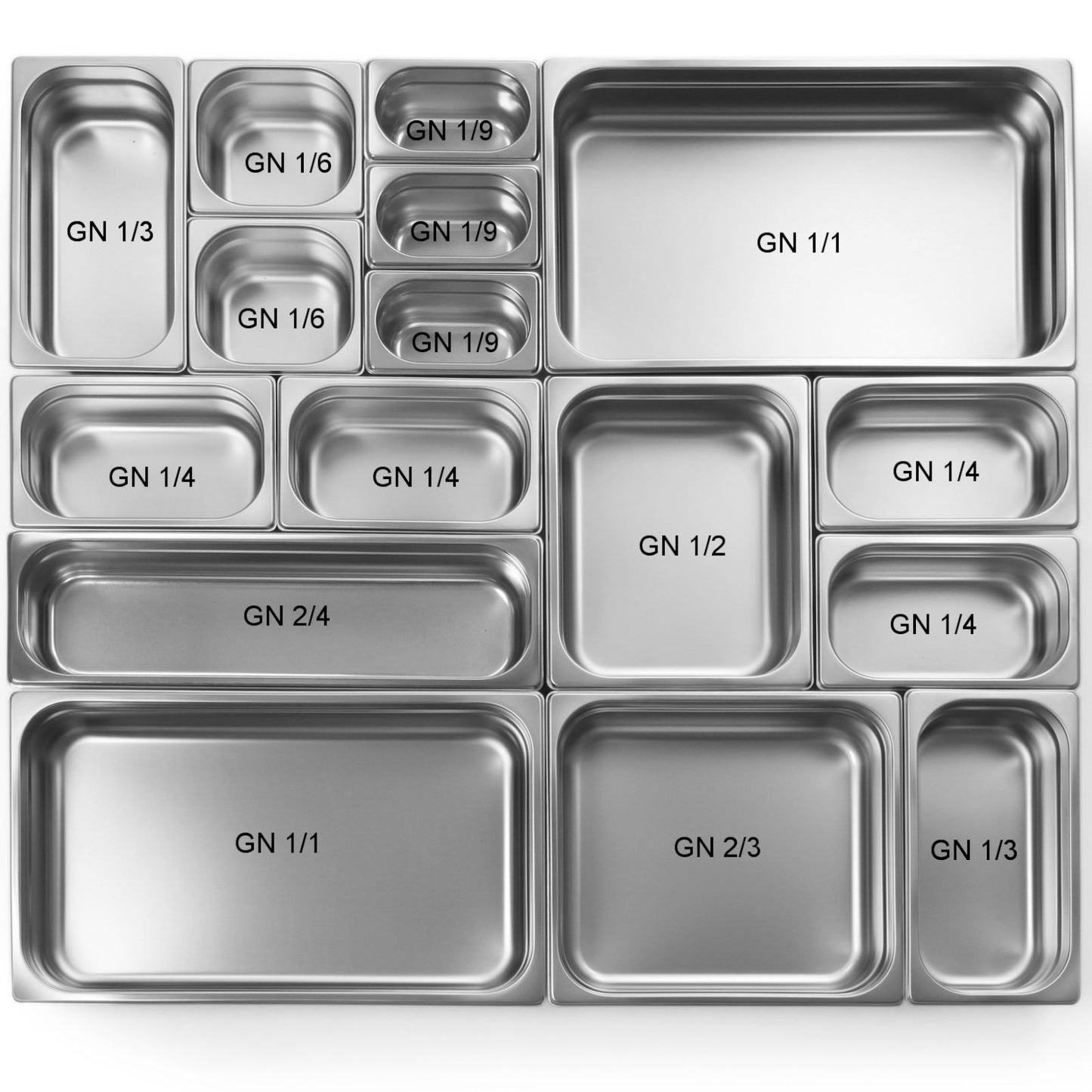 Food Storage Containers – GN container 2/1 stainless steel Profi - Carlat
