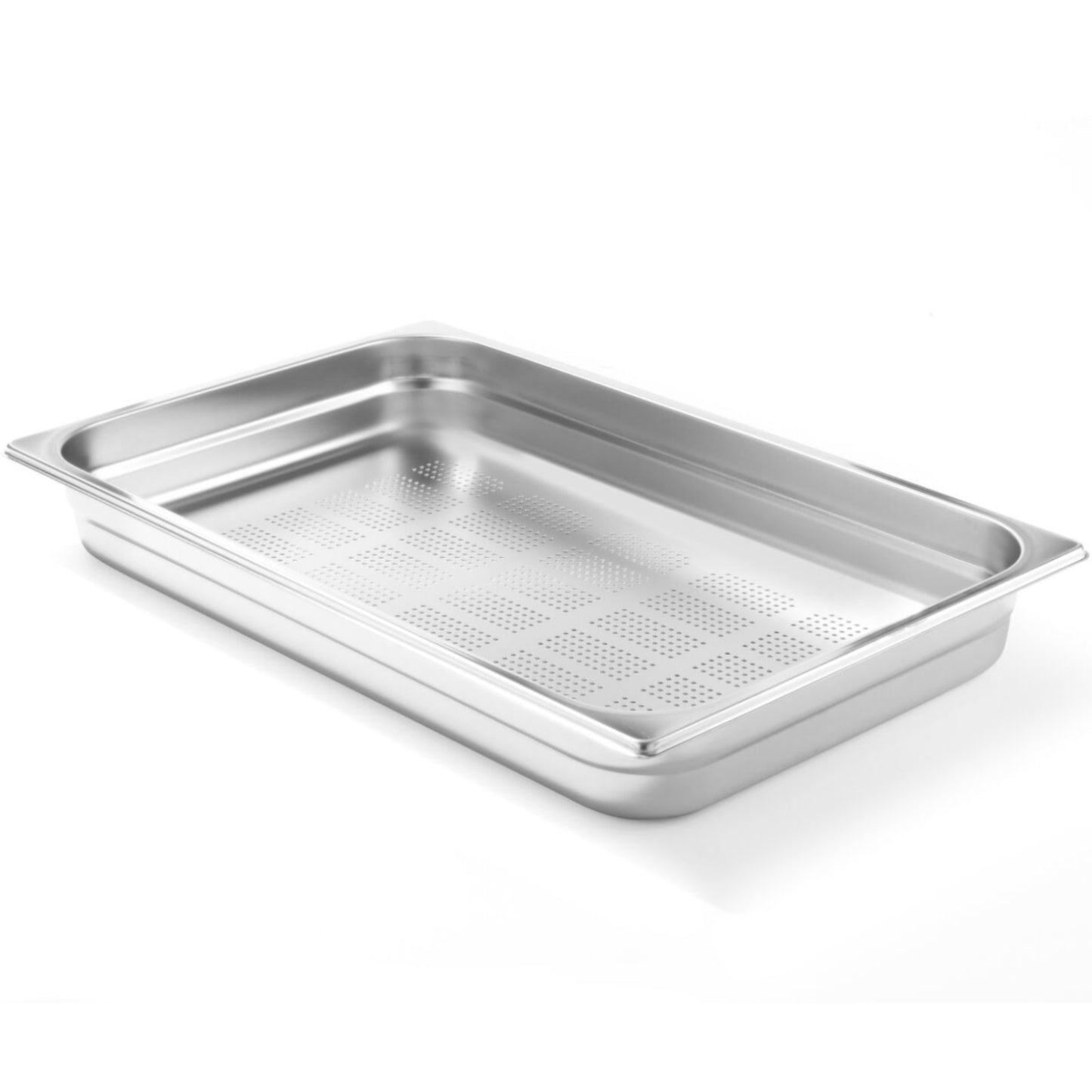 Food Storage Containers – GN container, perforated bottom, stainless steel - Carlat