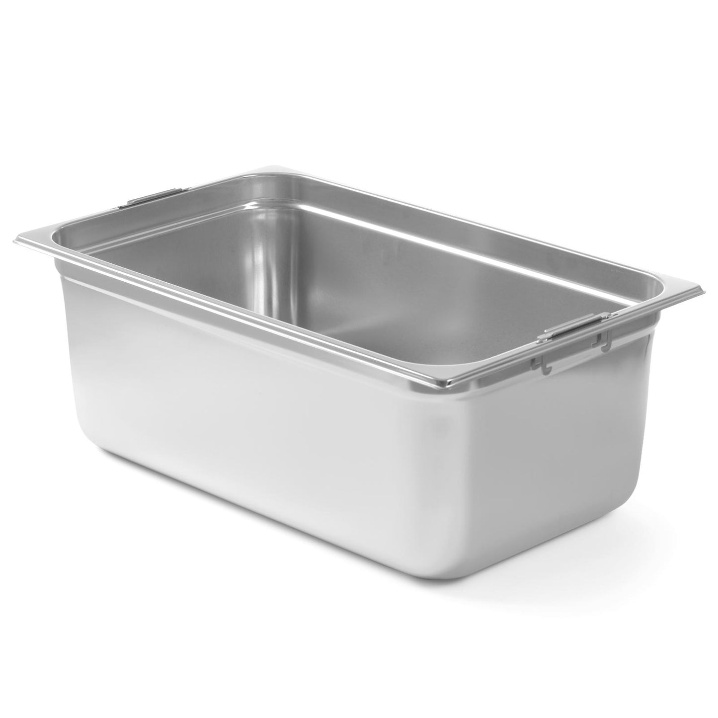 Food Storage Containers – GN container with retractable handles, stainless - Carlat