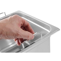 Food Storage Containers – GN container with retractable handles, stainless - Carlat