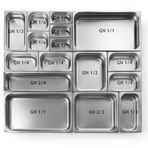 Food Storage Containers – GN container with retractable handles, stainless - Carlat