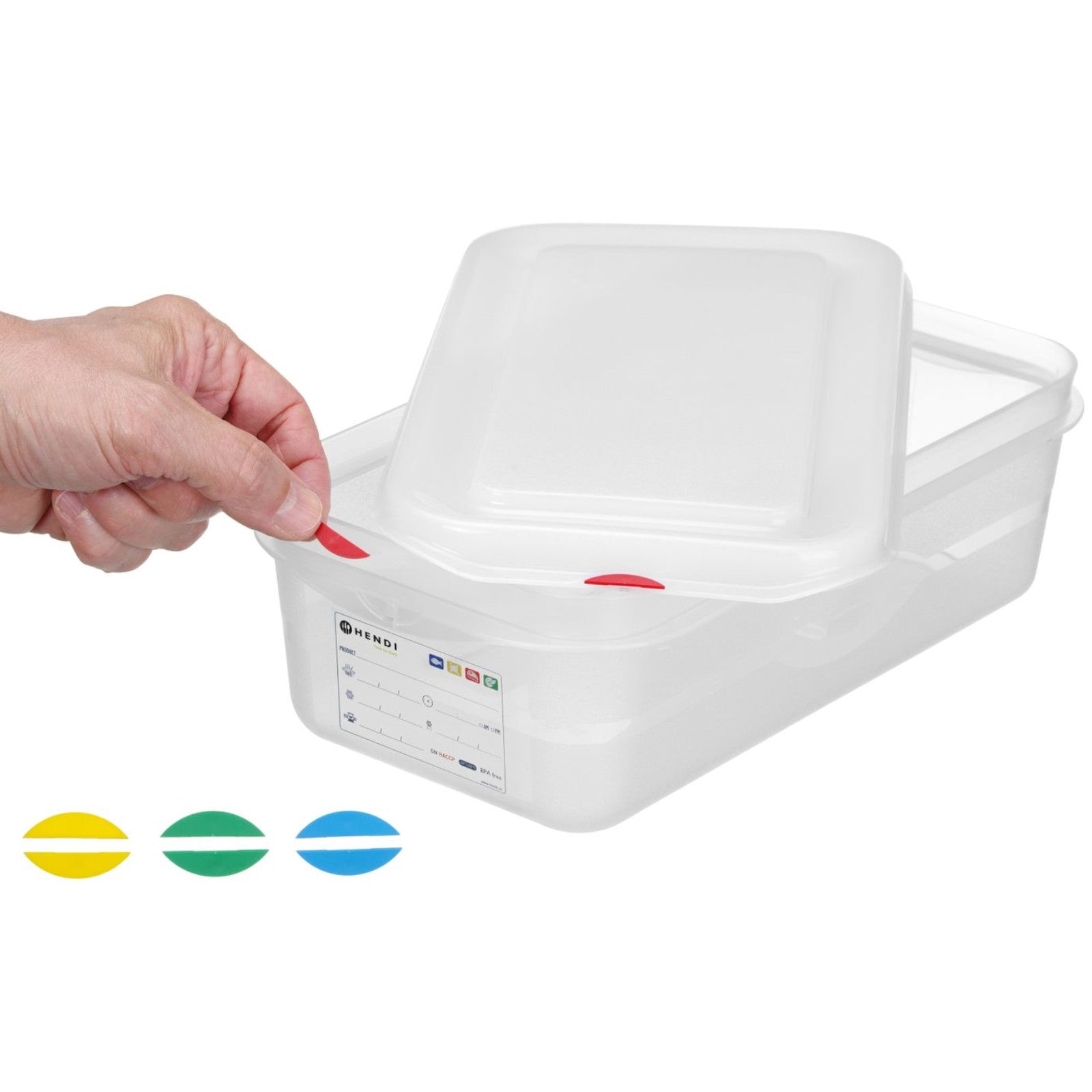 Food Storage Containers – GN food container 1/4 with label - Carlat