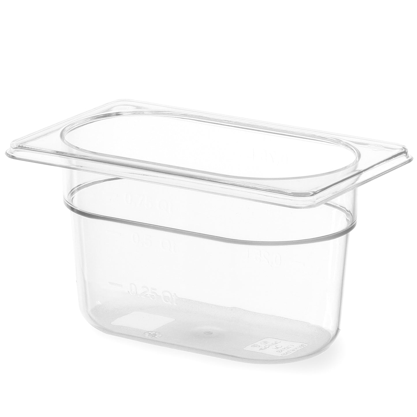 Food Storage Containers – GN transparent polycarbonate container GN 1/9 - Carlat