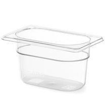 Food Storage Containers – GN transparent polycarbonate container GN 1/9 - Carlat