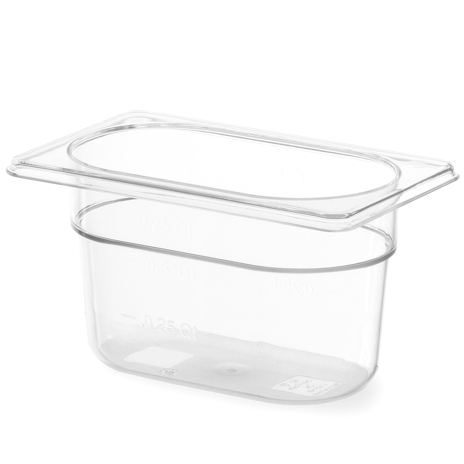 Food Storage Containers – GN transparent polycarbonate container GN 1/9 - Carlat