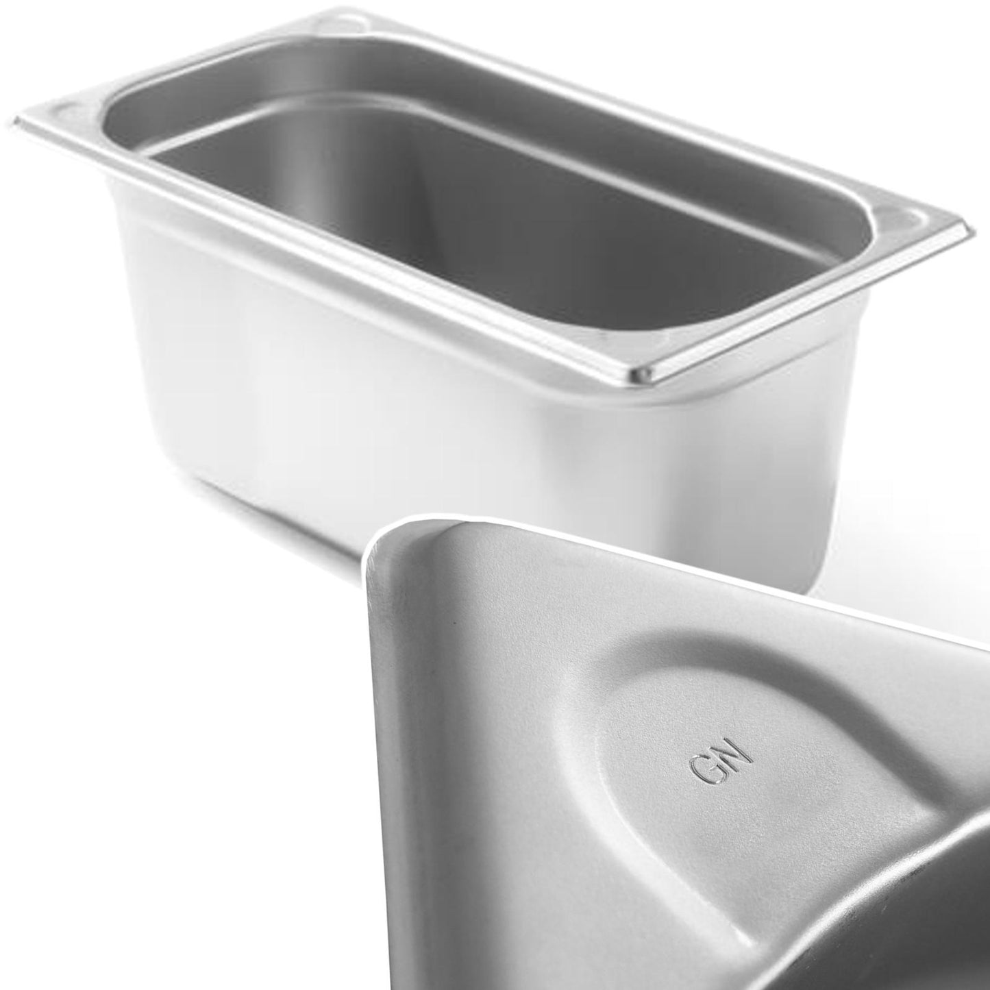 Food Storage Containers – Kitchen Line 1/3 steel container, height - Carlat