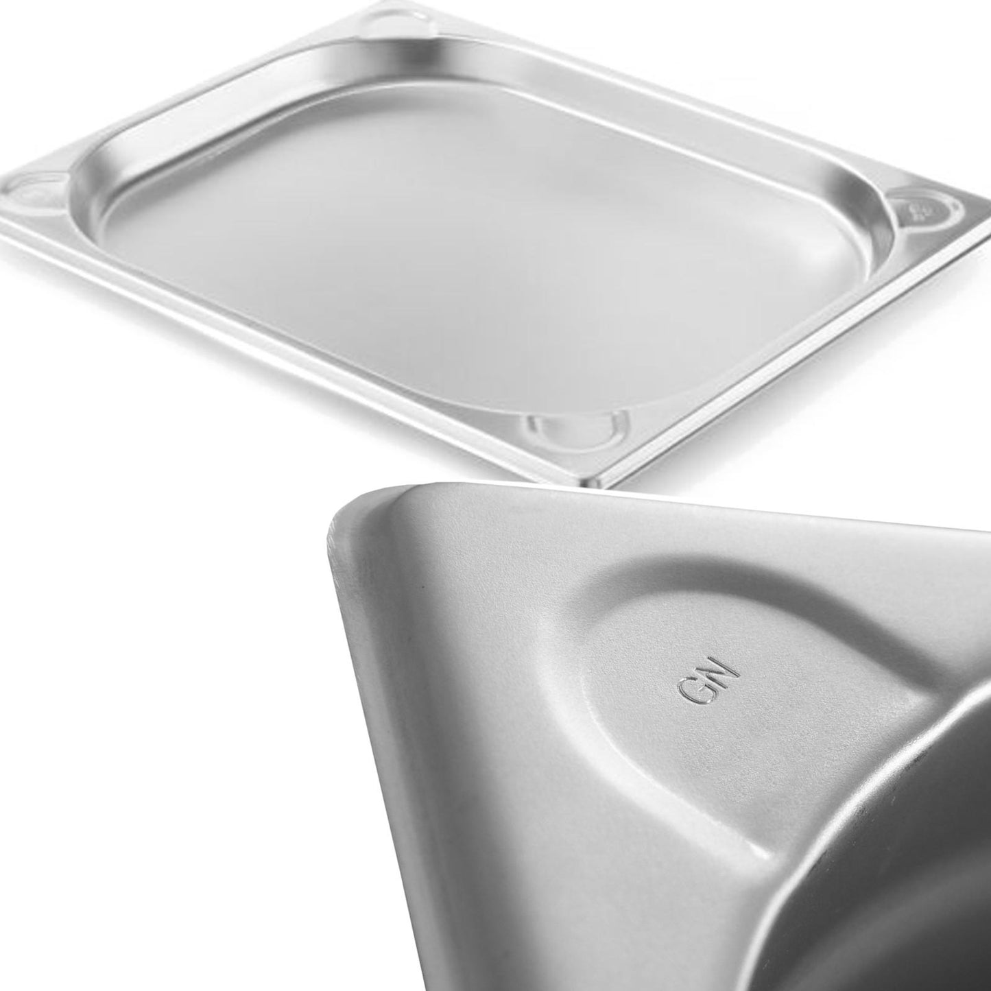 Food Storage Containers – Kitchen Line GN 1/2 steel container, - Carlat