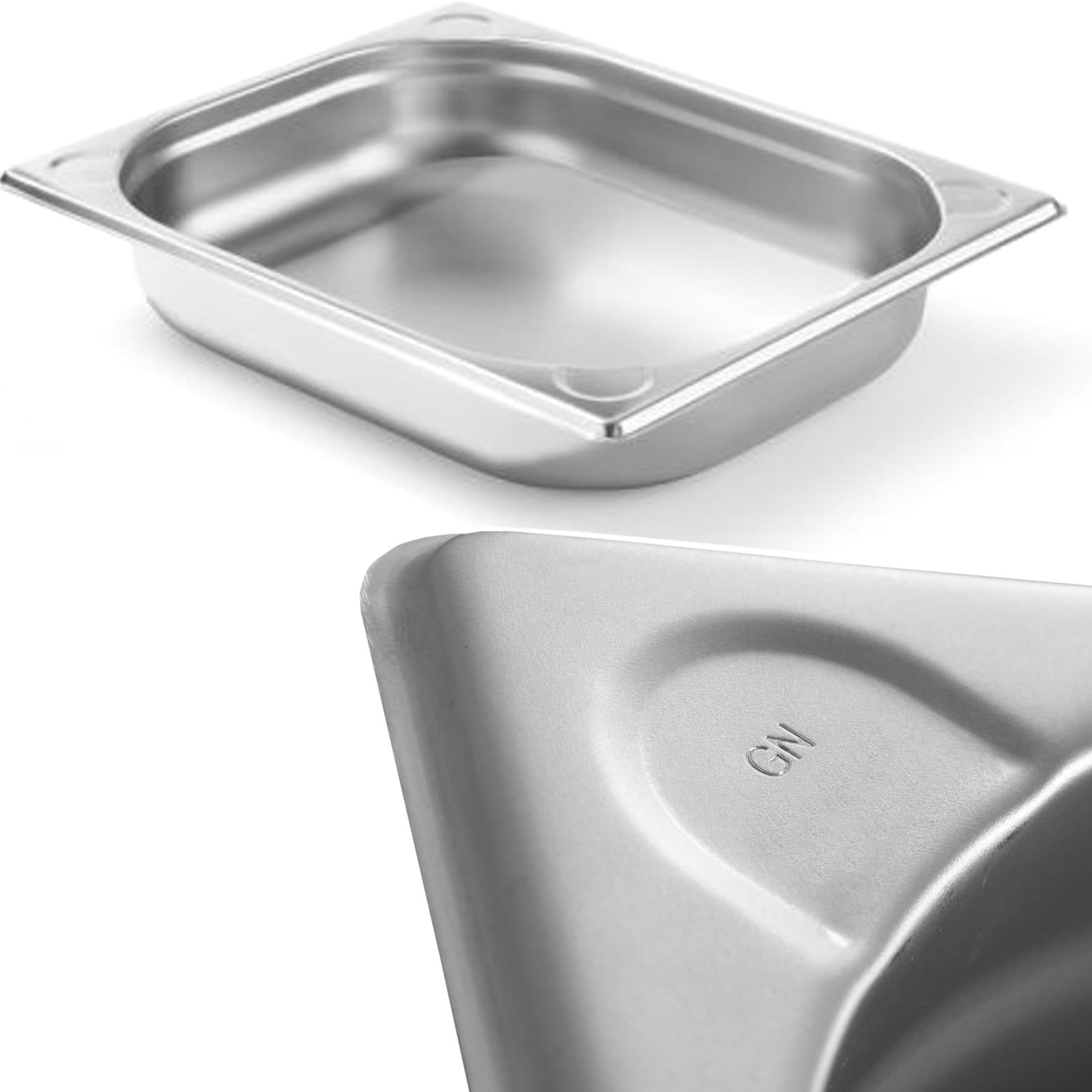 Food Storage Containers – Kitchen Line GN 1/2 steel container, - Carlat
