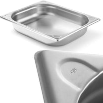 Food Storage Containers – Kitchen Line GN 1/2 steel container, - Carlat