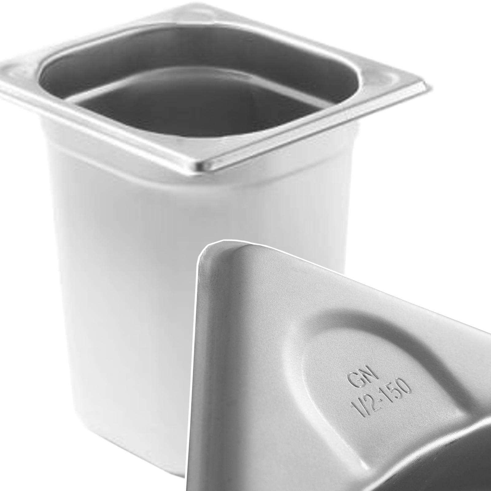 Food Storage Containers – Kitchen Line GN 1/6 steel container, - Carlat