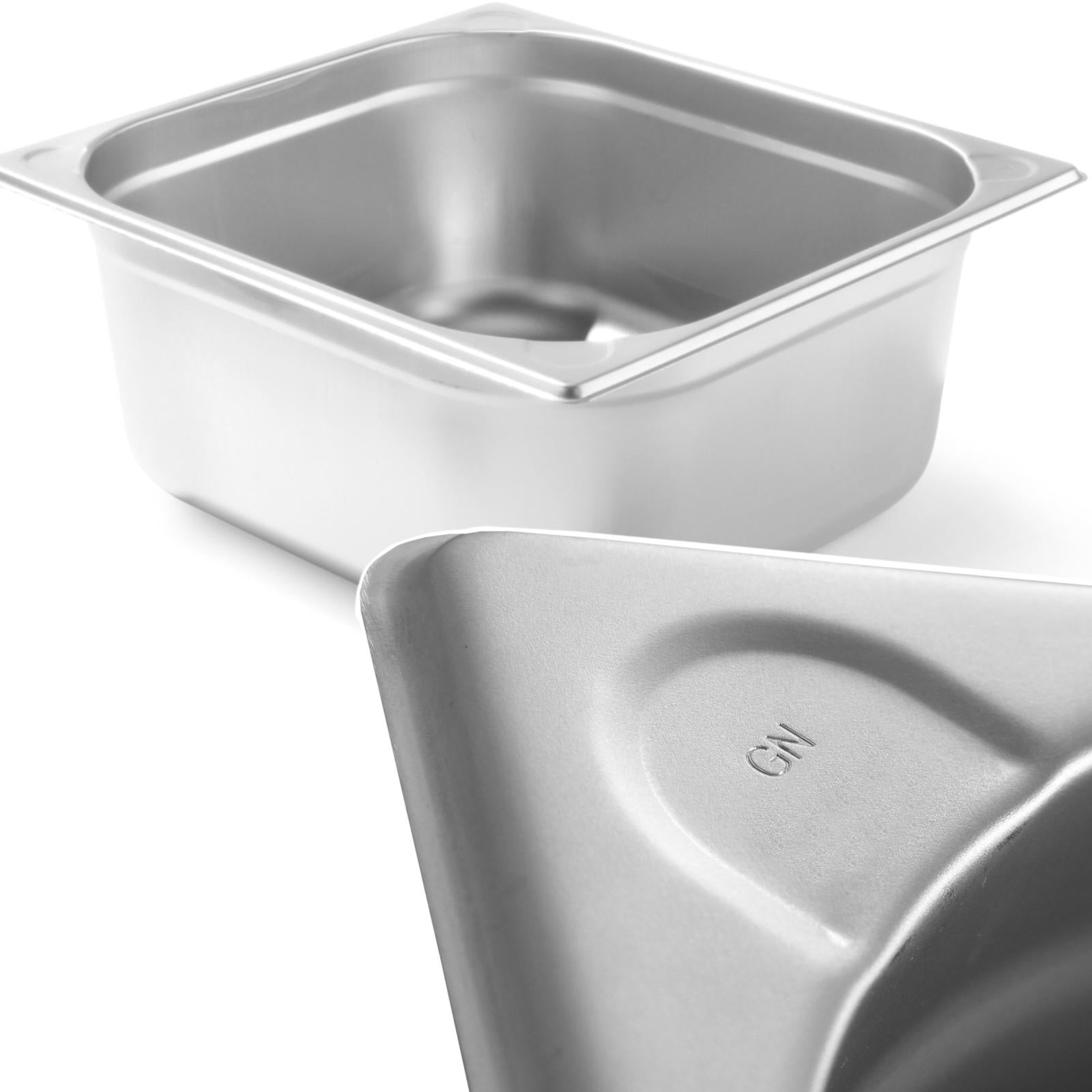 Food Storage Containers – Kitchen Line GN 2/3 steel container, - Carlat