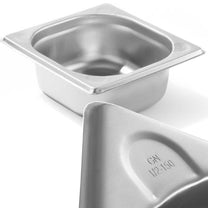 Food Storage Containers – Kitchen Line GN 2/3 steel container, - Carlat